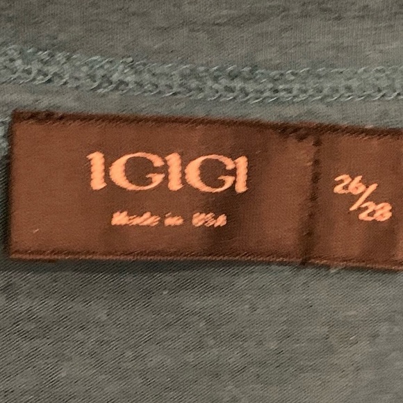 Igigi Dolman 3/4 Sleeve Tunic Plus 26/28 Black Magenta Teal Color-Block Wide Hem - Picture 7 of 10